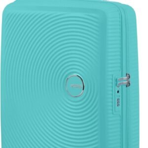 Alternative view of American Tourister Soundbox - Valise Spinner S Extensible Bagage Cabine, 55 cm, 35.5/41 L, Bleu (Poolside Blue)