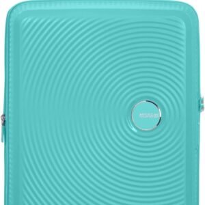 American Tourister Soundbox - Valise Spinner S Extensible Bagage Cabine, 55 cm, 35.5/41 L, Bleu (Poolside Blue)