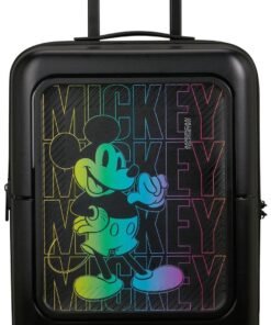 American Tourister Dashpop Disney - Spinner S, Sac à Main Extensible, 55 cm, 41/47 L, Multicolore (Mickey Neon Gradient)