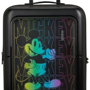 American Tourister Dashpop Disney - Spinner S, Sac à Main Extensible, 55 cm, 41/47 L, Multicolore (Mickey Neon Gradient)