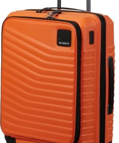 Samsonite Intuo - Spinner S, Extensible Hand-Made avec Chargeur Frontal, 55 cm, 42/48 L, Orange (Abricot)