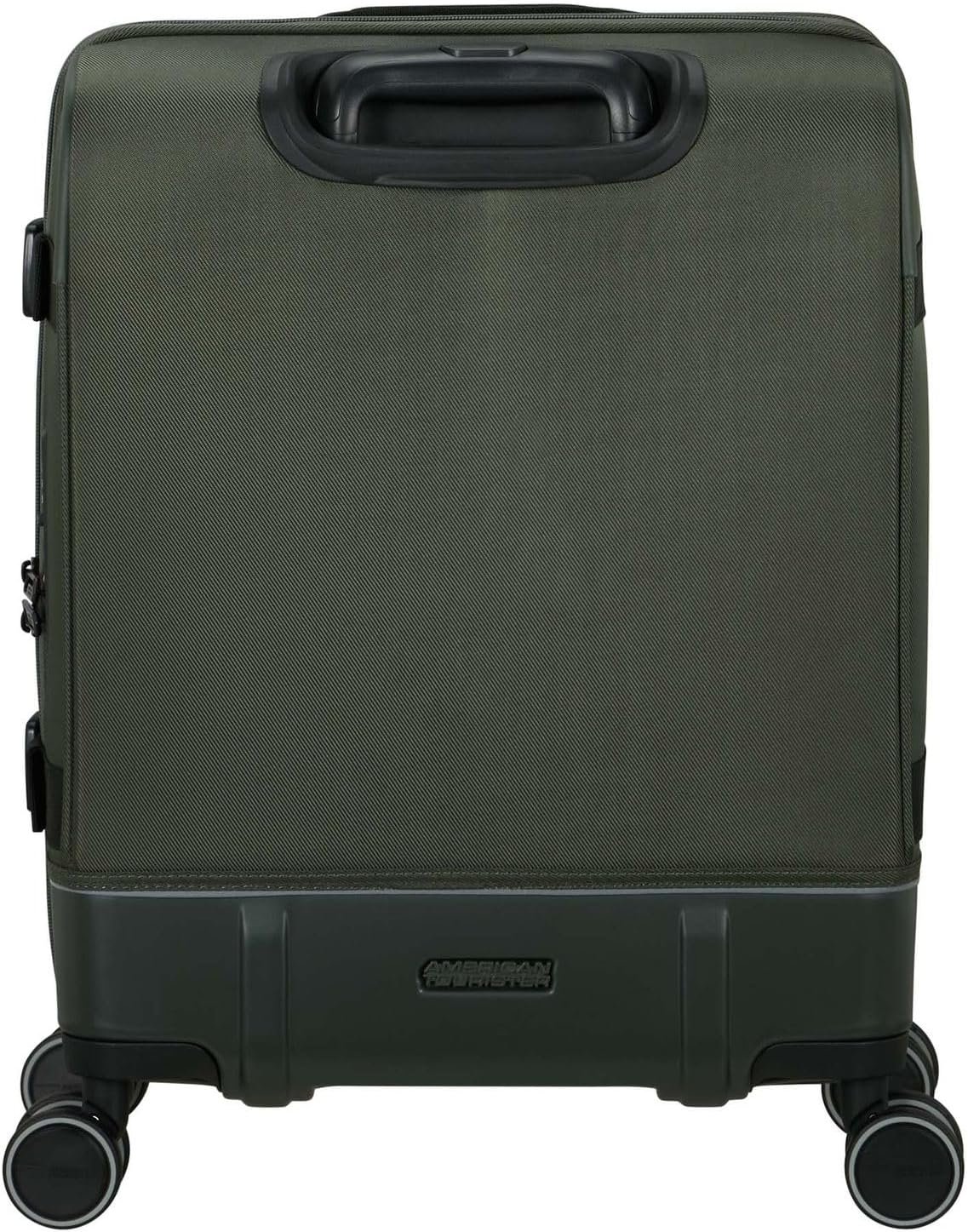 American Tourister Urban Track - Spinner S, Sac à Main, 55 cm, 41,5 L, Vert (Kaki foncé) – Image 5