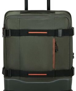 American Tourister Urban Track - Spinner S, Sac à Main, 55 cm, 41,5 L, Vert (Kaki foncé)