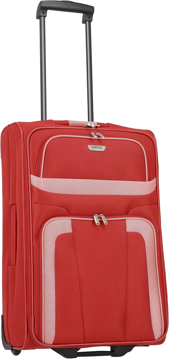 travelite paklite Valise de Voyage à 2 roulettes, Valise à roulettes de Taille Moyenne, Orlando, Trolley Classique à Coque Souple au Design Intemporel, 63 cm, 58 litres – Image 2