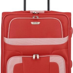 travelite paklite Valise de Voyage à 2 roulettes, Valise à roulettes de Taille Moyenne, Orlando, Trolley Classique à Coque Souple au Design Intemporel, 63 cm, 58 litres