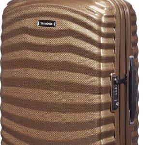 Samsonite Lite -Shock - Spinner S Suitcase, 55 cm, 36 L, Marron (Sable)
