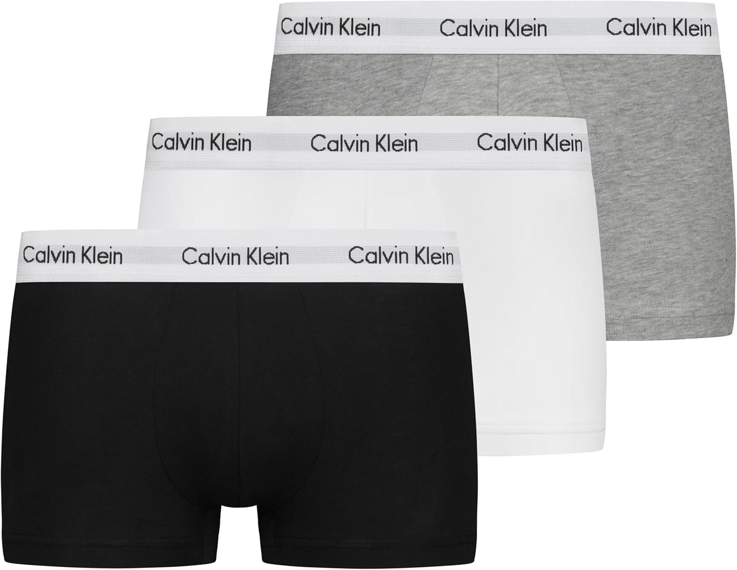Calvin Klein Boxers Taille Basse Lot de 3 Homme sous-Vêtement