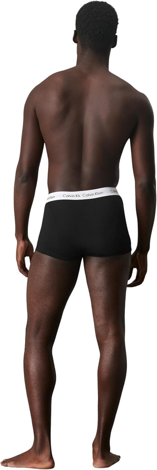 Calvin Klein Boxers Taille Basse Lot de 3 Homme sous-Vêtement – Image 3