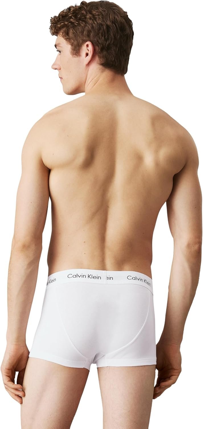 Calvin Klein Boxers Taille Basse Lot de 3 Homme sous-Vêtement – Image 3