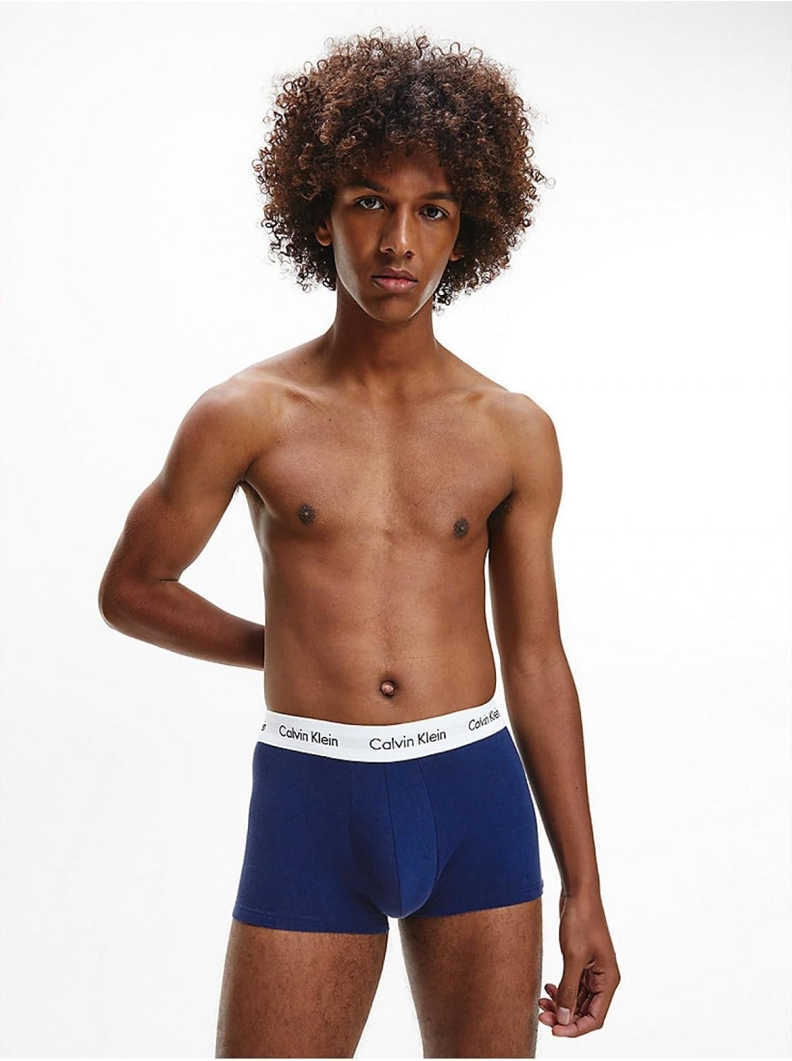 Calvin Klein Boxers Taille Basse Lot de 3 Homme sous-Vêtement – Image 2