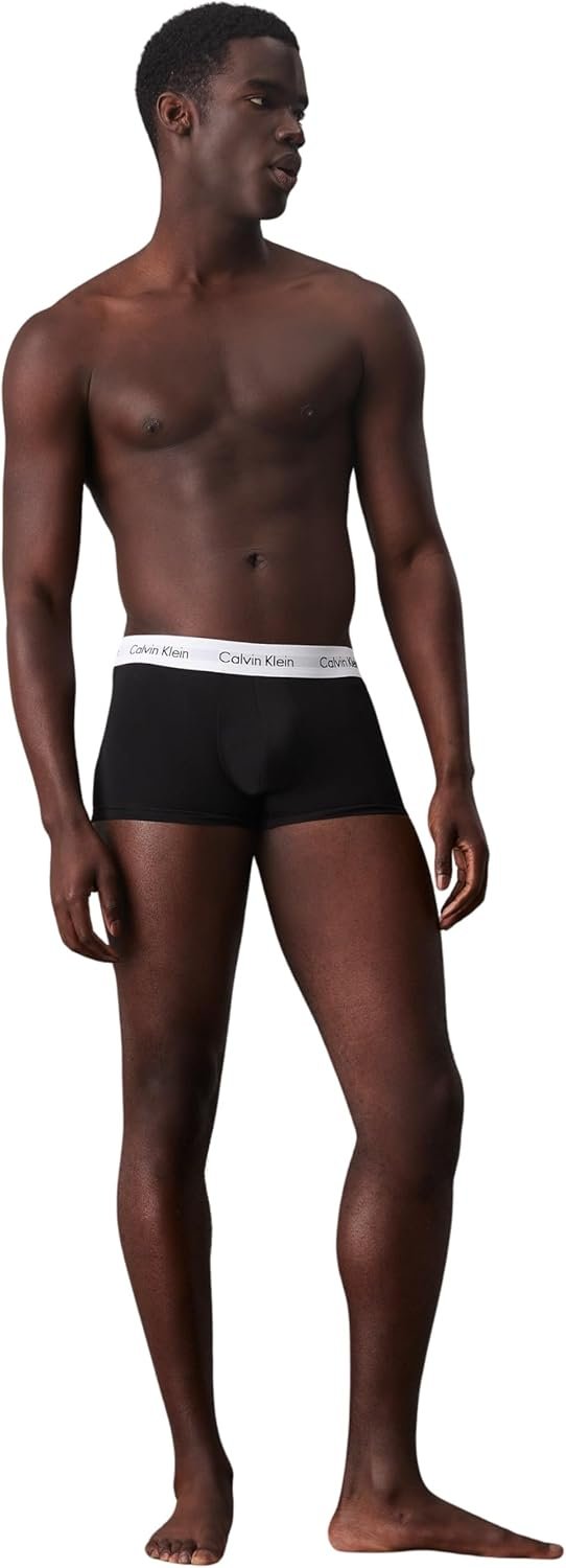 Calvin Klein Boxers Taille Basse Lot de 3 Homme sous-Vêtement – Image 5