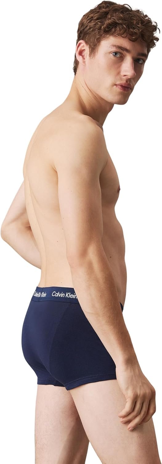 Calvin Klein Boxers Taille Basse Lot de 3 Homme sous-Vêtement – Image 3