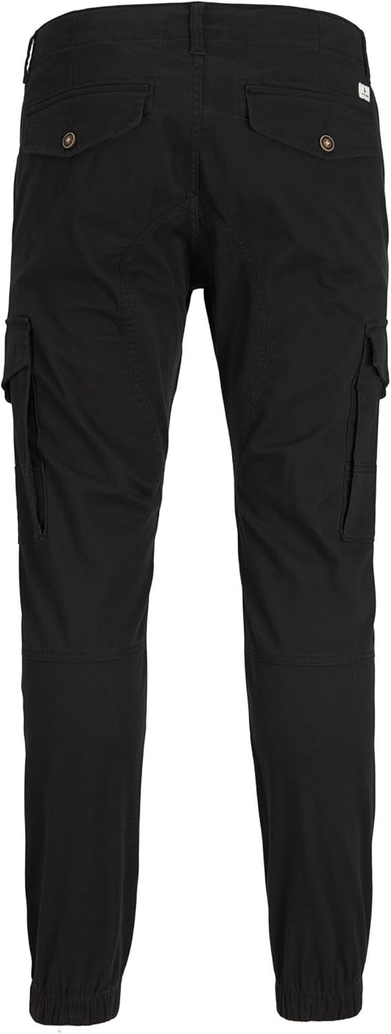 JACK & JONES Pantalon Cargo Pantalon Cargo Slim Fit Black 30 32 Black (US) 30 / L32 – Image 3