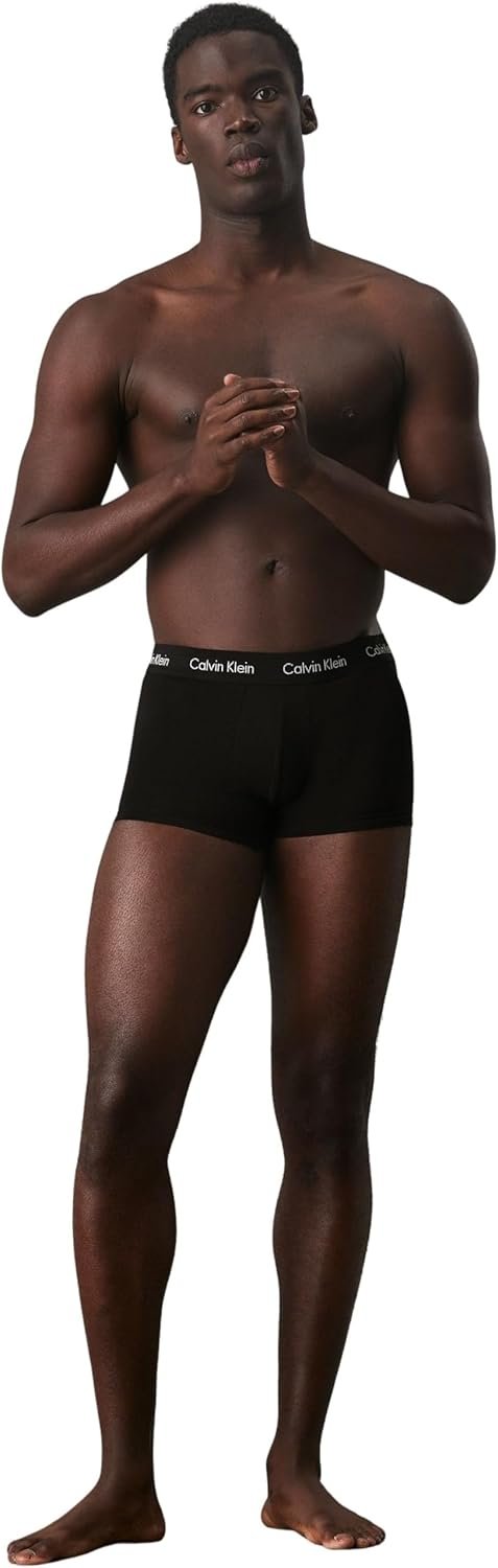 Calvin Klein Boxers Taille Basse Lot de 3 Homme sous-Vêtement – Image 6