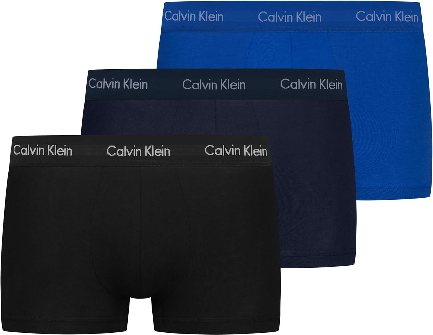 Calvin Klein Boxers Taille Basse Lot de 3 Homme sous-Vêtement