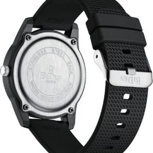 Alternative view of LN LENQIN Montre Homme Montres Bracelets Etanche Design Analogique Lumineuses Cadran Calendrie Fashion Homme Silicone Band