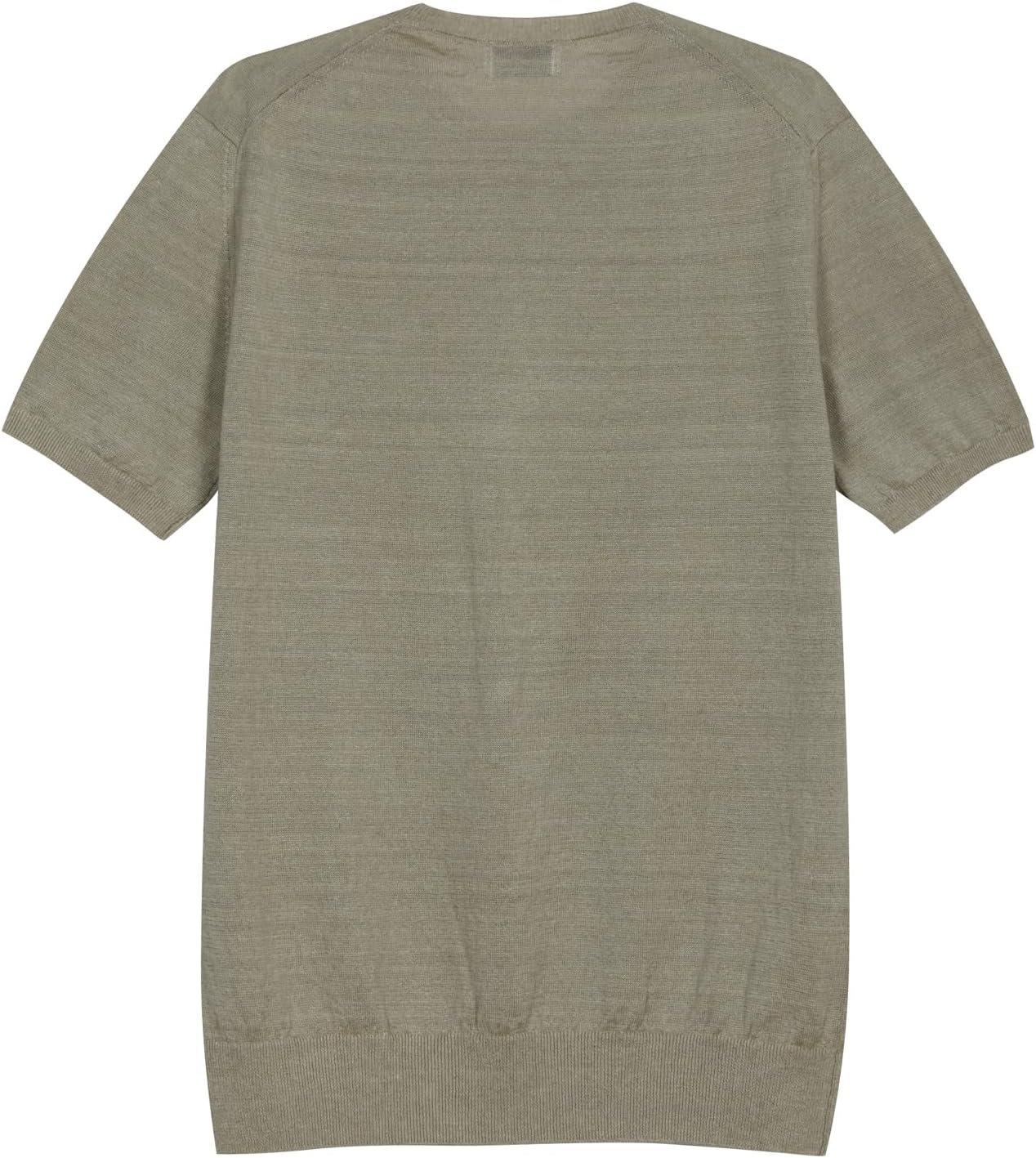 Diana Studio T-Shirt en 100% Lin T-Shirt Homme (Lot de 1) – Image 4