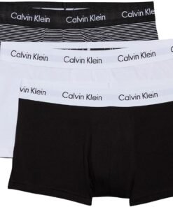 Calvin Klein Boxers Taille Basse Lot de 3 Homme sous-Vêtement