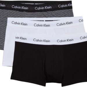 Calvin Klein Boxers Taille Basse Lot de 3 Homme sous-Vêtement