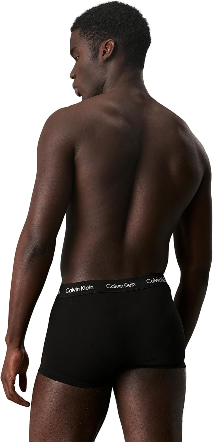 Calvin Klein Boxers Taille Basse Lot de 3 Homme sous-Vêtement – Image 2