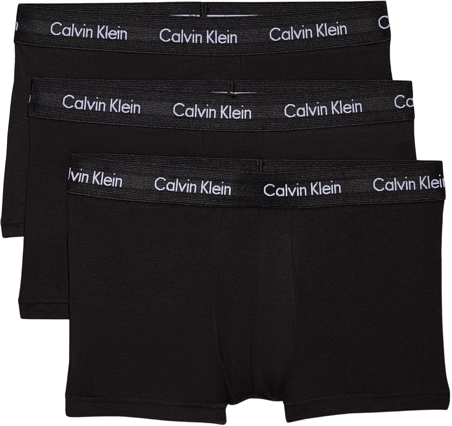 Calvin Klein Boxers Taille Basse Lot de 3 Homme sous-Vêtement