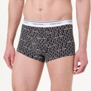 Alternative view of Calvin Klein Boxers Caleçons Lot de 3 Homme Balance avec Ceinture Emblématique, Noir (Black), XL