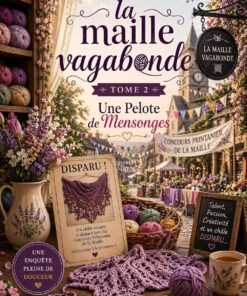 La Maille Vagabonde - Tome 2 - Une Pelote de Mensonges - Cozy Mystery: Mystère, trahison et codes secrets : un suspense haletant au cœur d’un village isolé